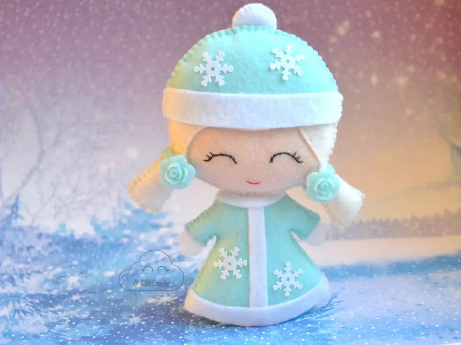 DIY Snow Maiden